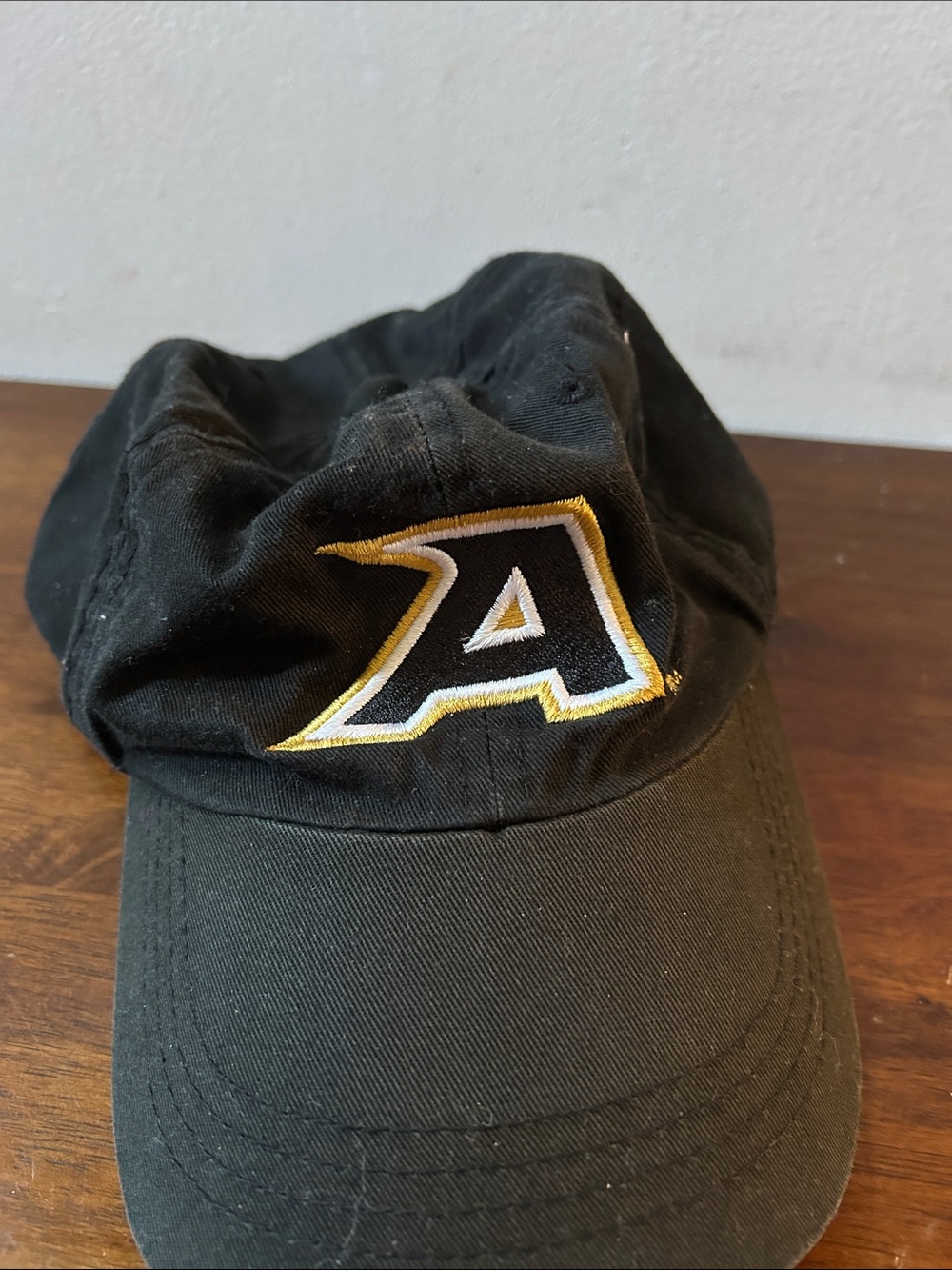 Black Embroidered 'Army’ Black Knights cap
